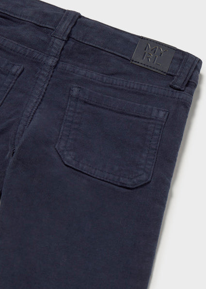 Mayoral Baby Boys Navy Corduroy Trousers 542