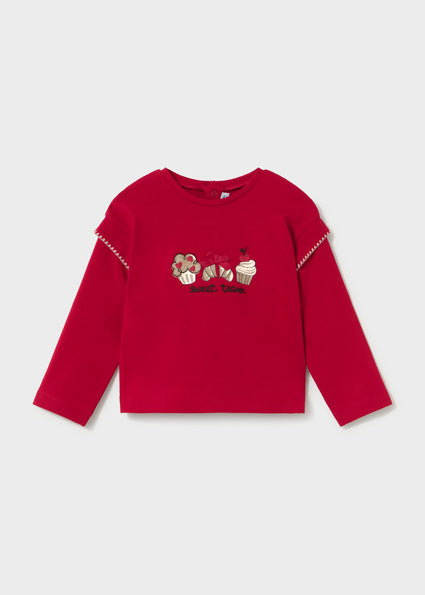 PRE ORDER Mayoral Baby Girls Red Printed Legging Set 2088 2778