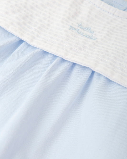 Tutto Piccolo Baby Boys Blue Short Romper 2427