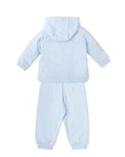 Tutto Piccolo Boys Blue Hooded Tracksuit 2760