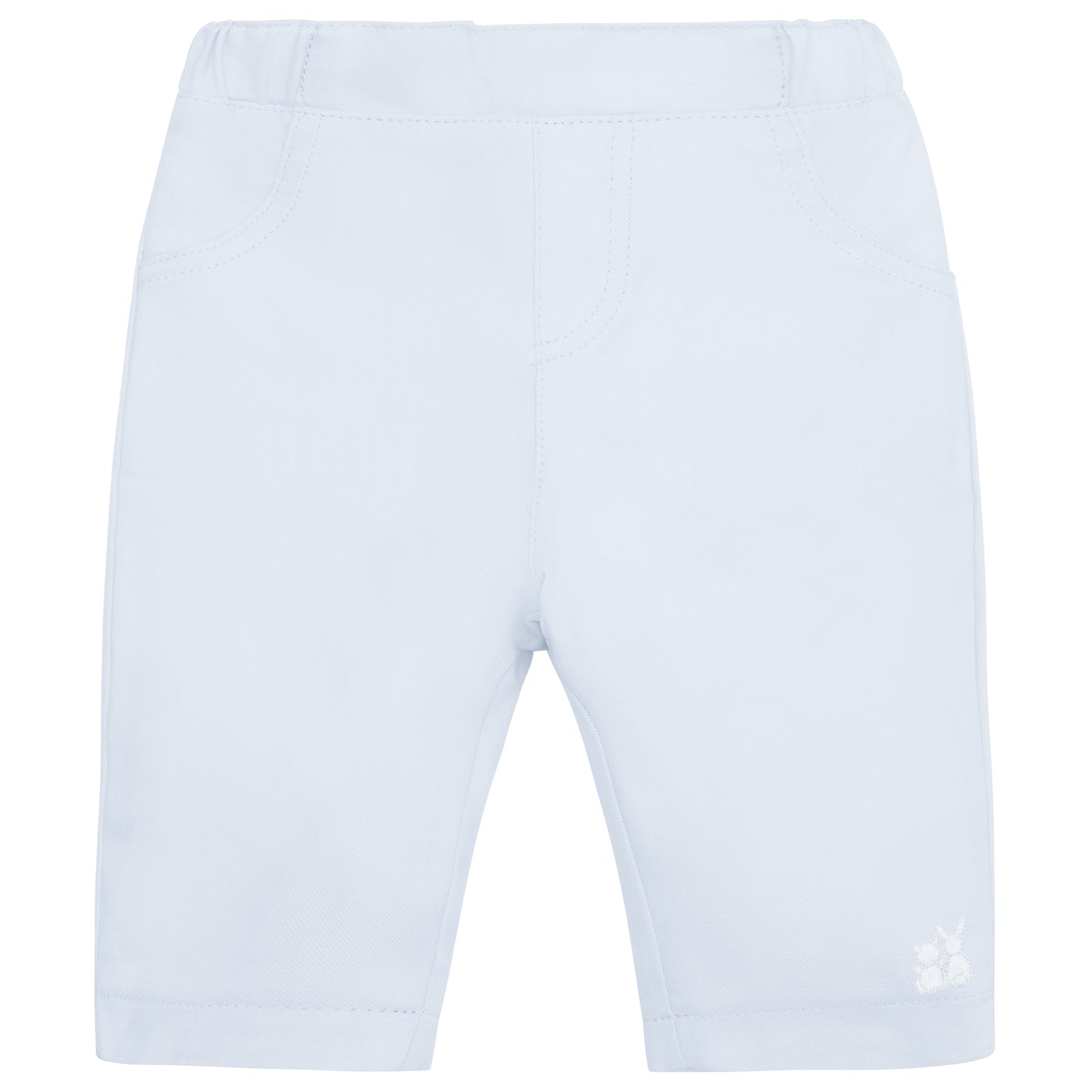 Emile Et Rose Baby Boy Blue Knitted Trouser Set Kirk