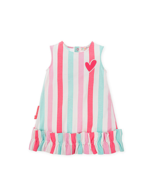 Agatha Ruiz De La Prada Multicoloured Stripe Dress 8283