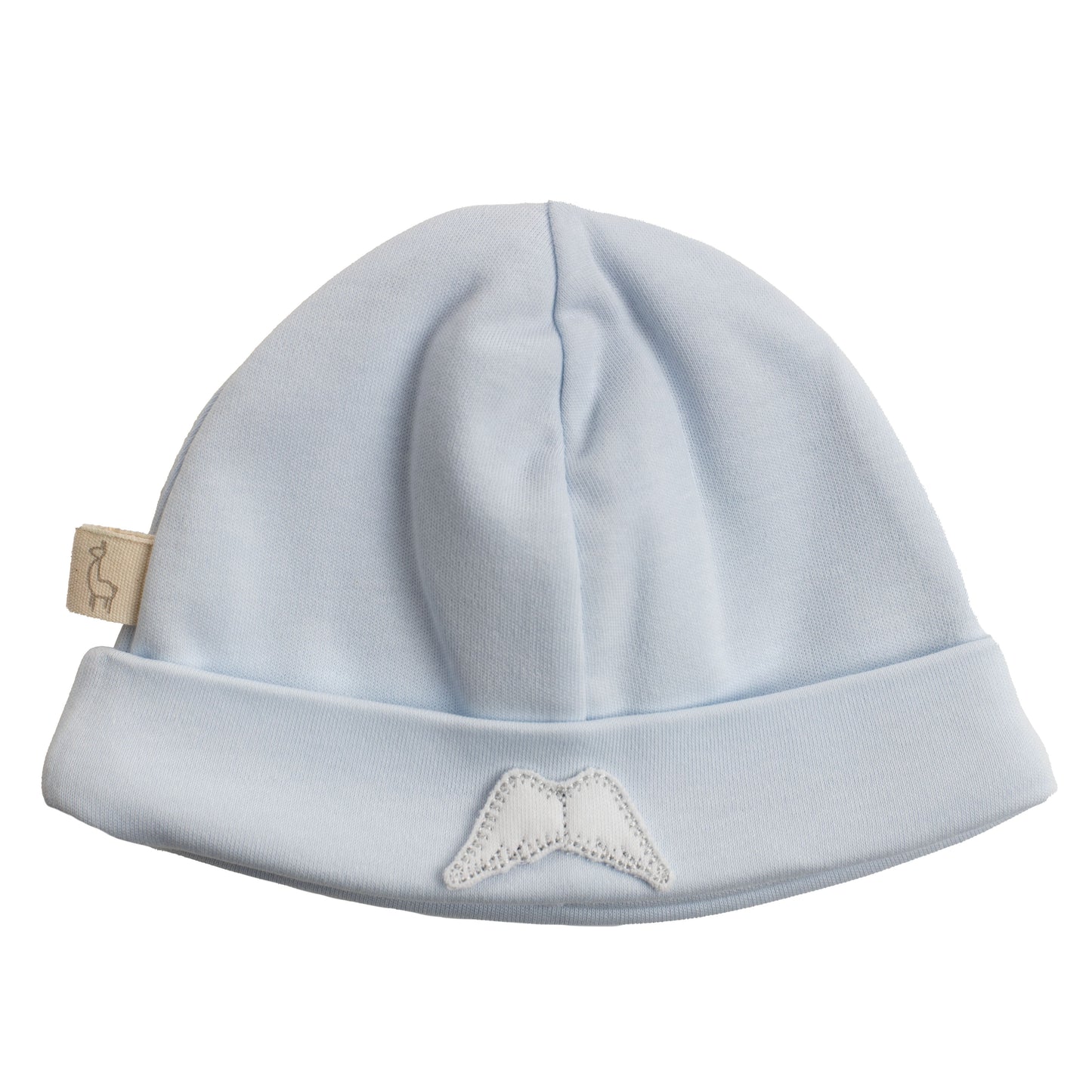 Baby Gi Blue Angel Wing Velour Beanie Hat AG252