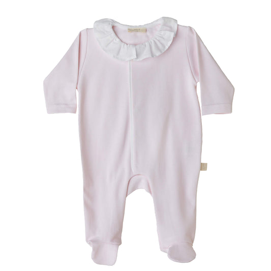 Baby Gi Baby Girls Pink Angel Wing Frill Babygrow AG530