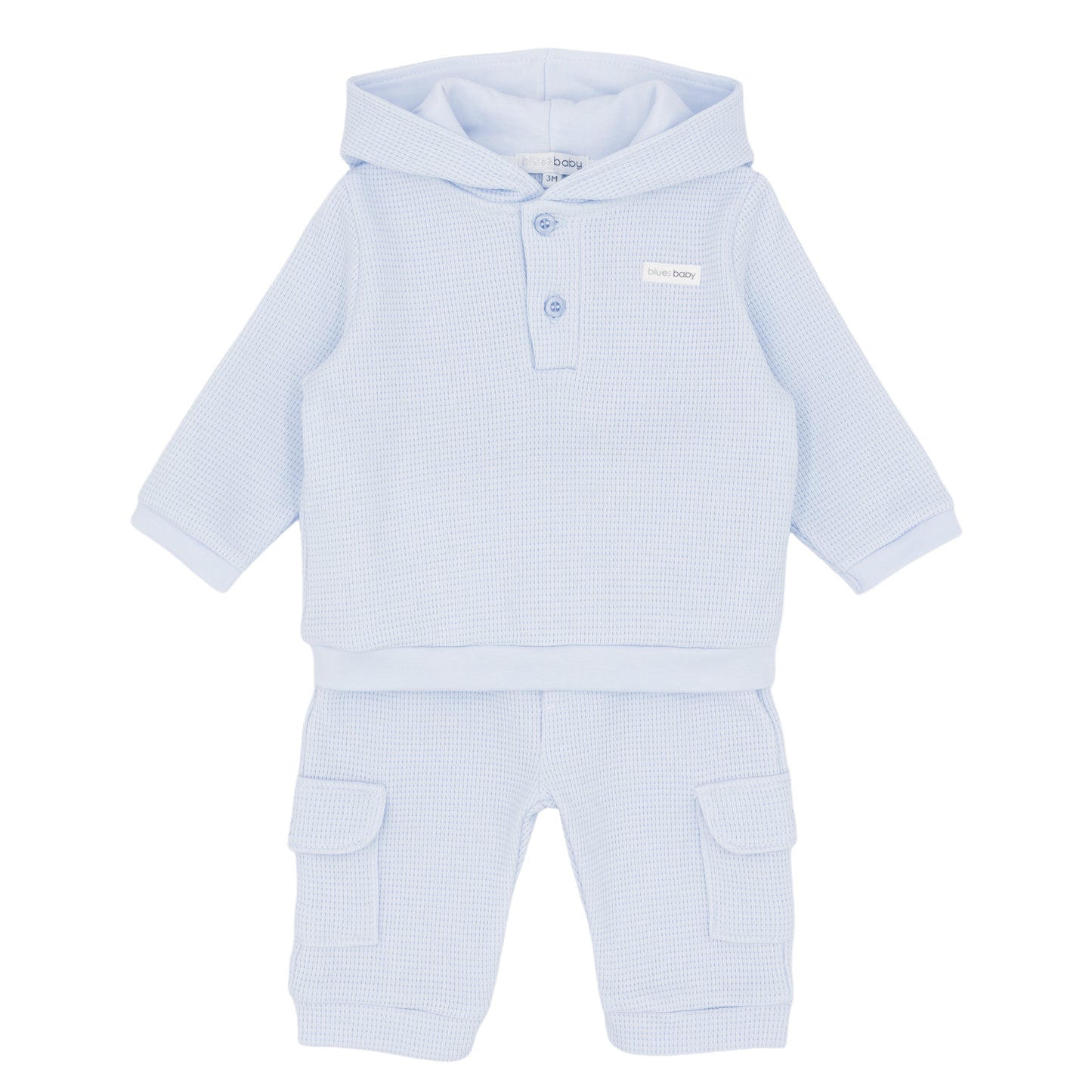 PRE ORDER Blues Baby Blue Waffle Knit Tracksuit BB3041