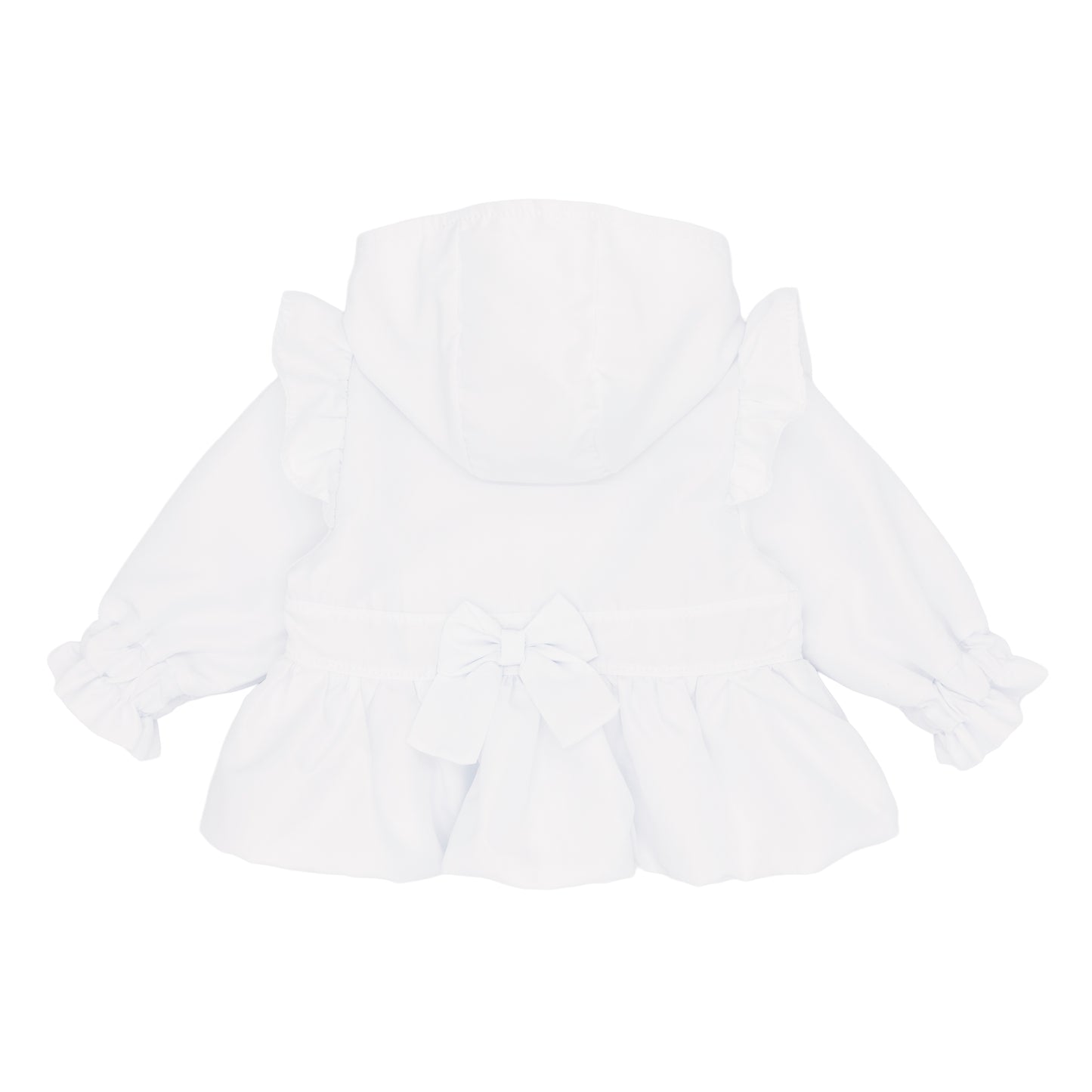 Blues Baby White Girls Bow Jacket BB3102