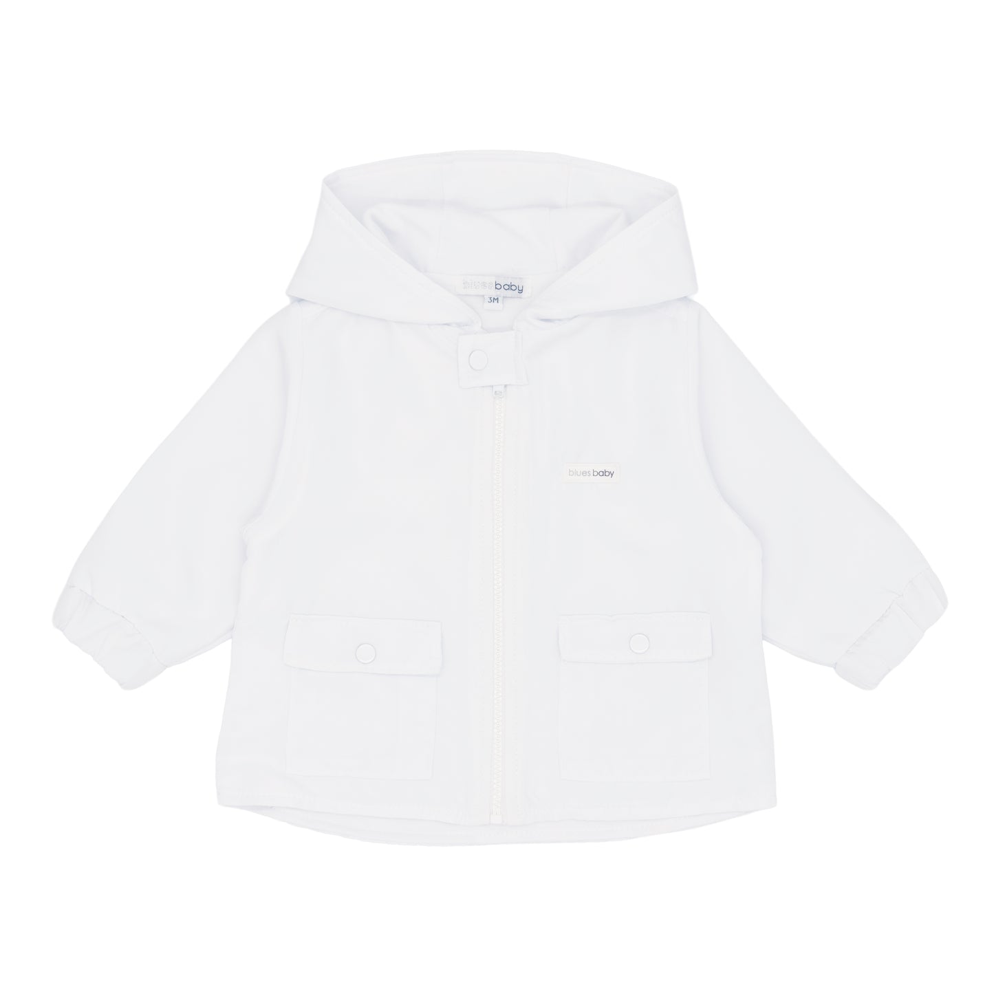 Blues Baby Boys White Summer Jacket BB3105