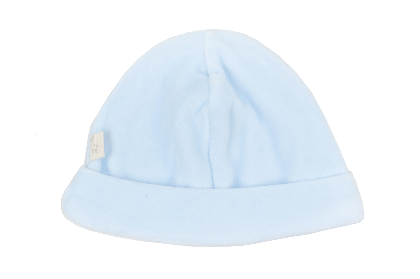 Baby Gi Boy Blue Velour Beanie Hat BG252