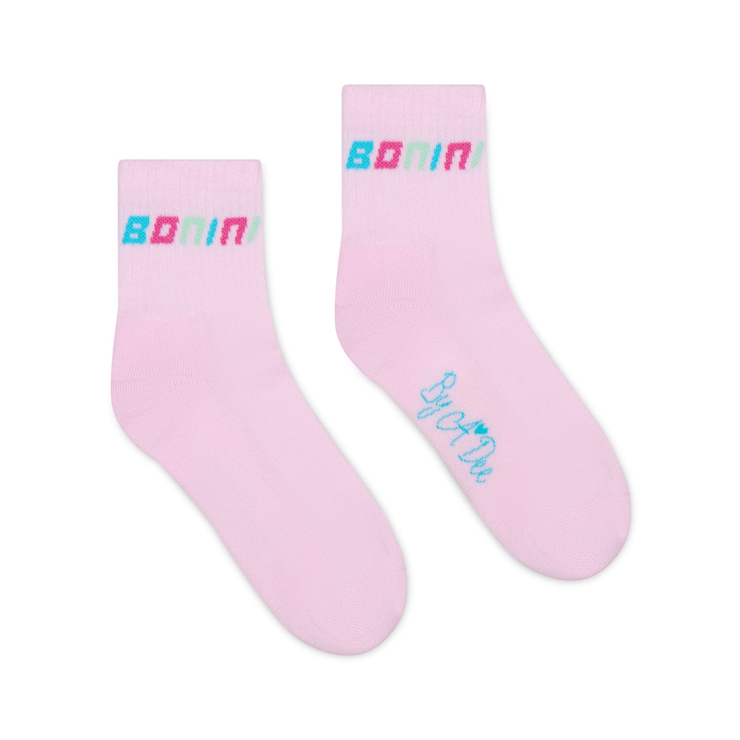 PRE ORDER Bonini Girls Pink Sport Crew Sock Twirl