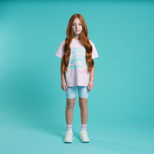 PRE ORDER Bonini Pink Oversized Logo T-Shirt Dynamic