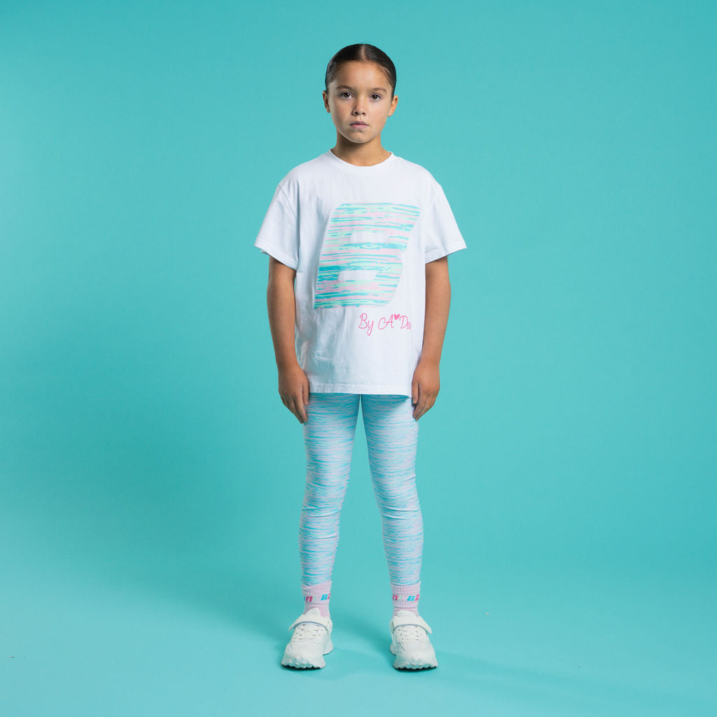 PRE ORDER Bonini Mint & Pink Sports Leggings Sprint