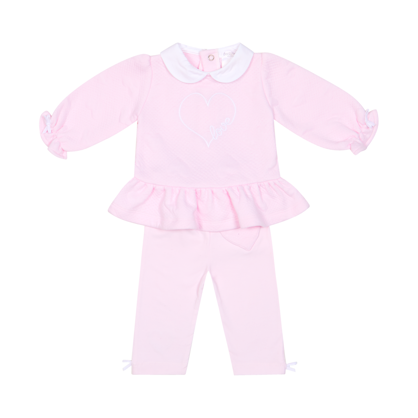 PRE ORDER Deolinda Baby Girls Loveheart Legging Set 6730