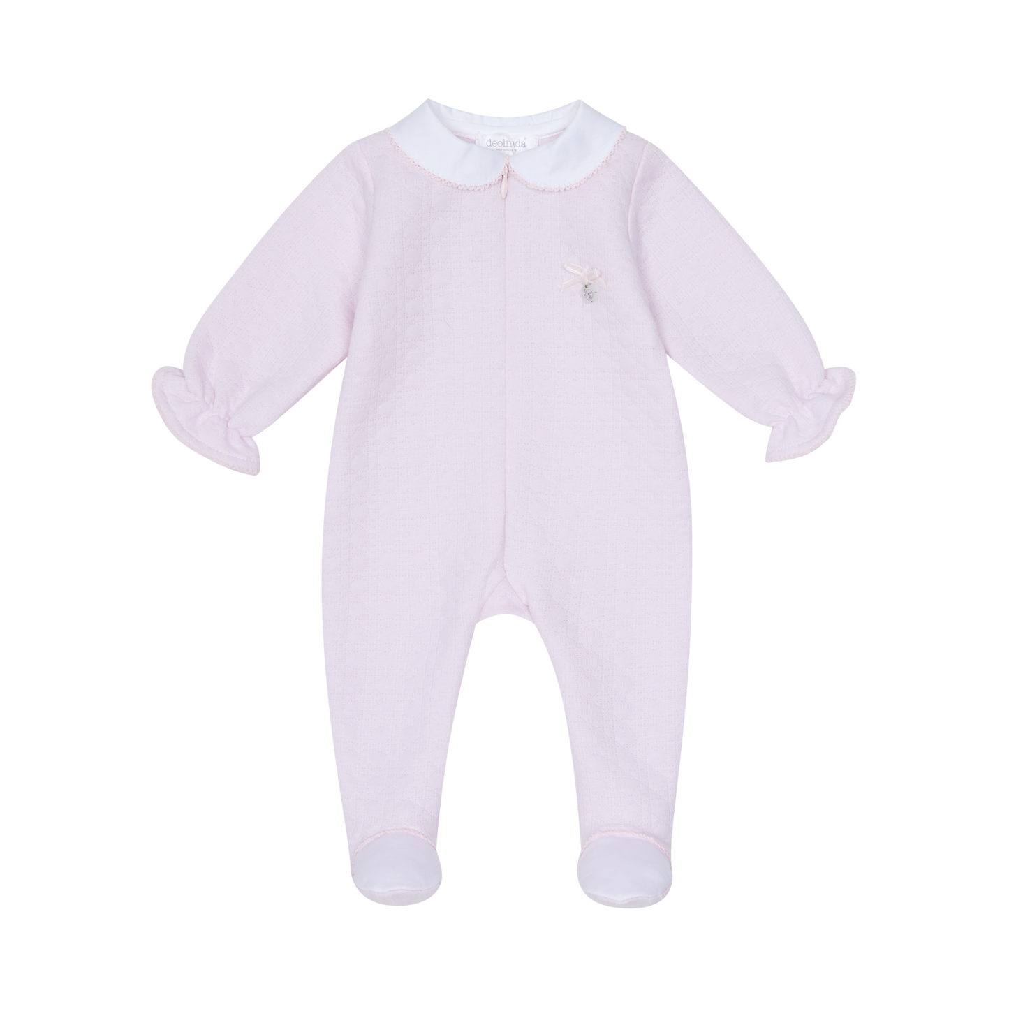 Deolinda Baby Girl Zip Babygrow 25108