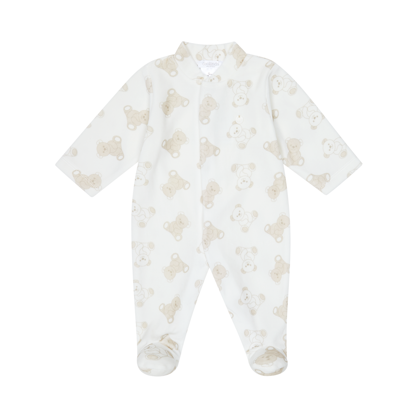 Deolinda Unisex Baby Beige Babygrow 25118