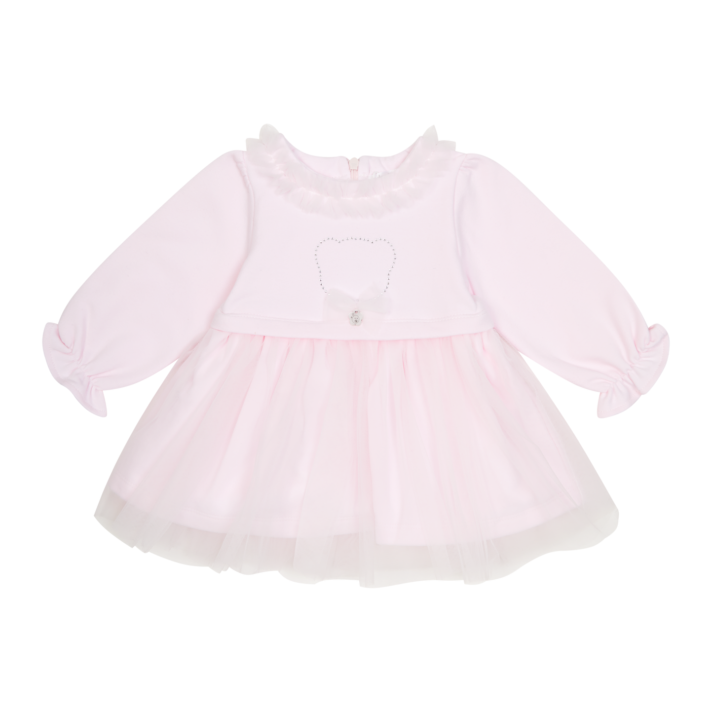 Deolinda Baby Girl Pink Tulle Dress 25404
