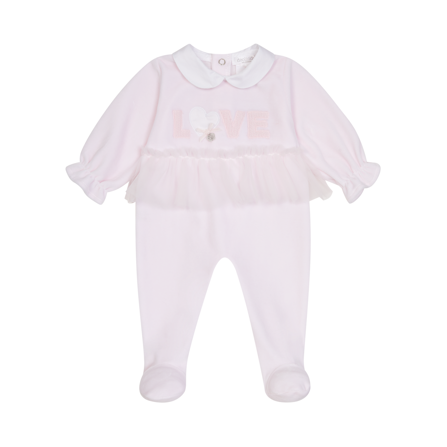 Deolinda Baby Girl Pink Tulle Babygrow 25113