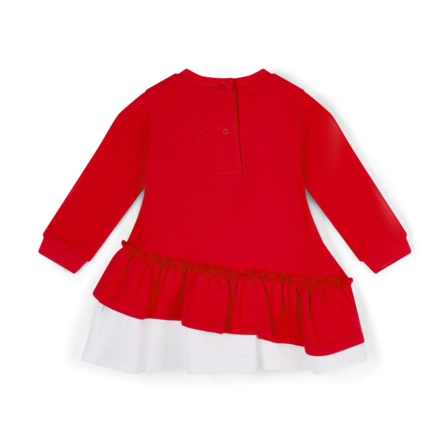 Little A Red Bow Frill Dress Katrina