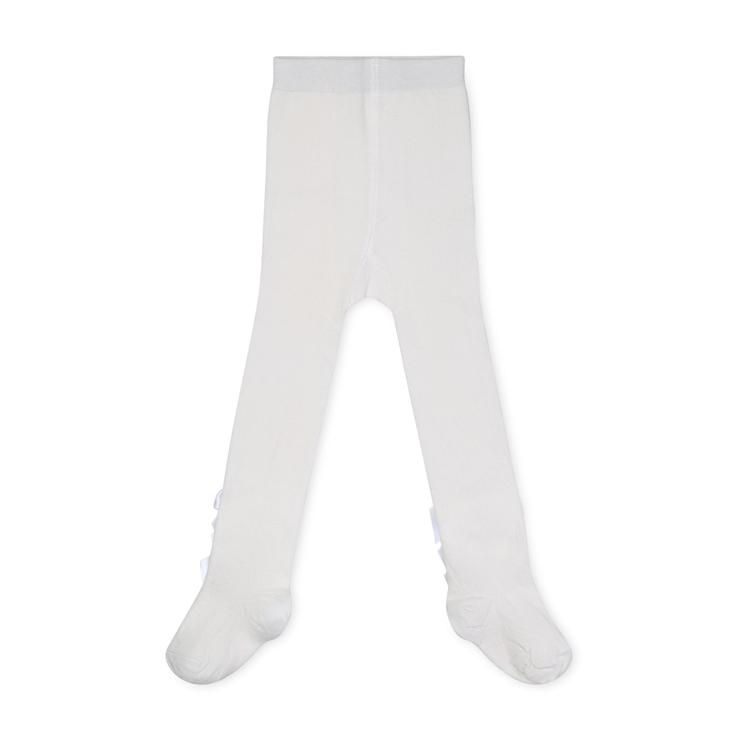 PRE ORDER Little A Girls White Bow Tights Divine