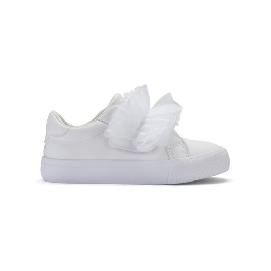 PRE ORDER Little A Baby Girls White Tulle Trainer Tully