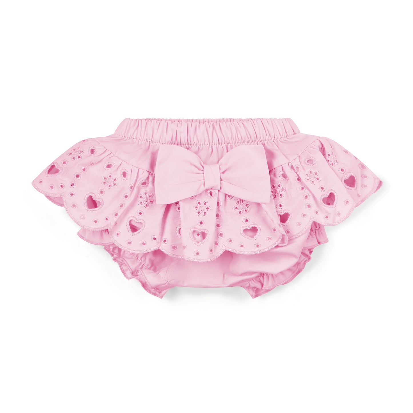 Little A White Broderie Anglaise Jam Pant Set Orla