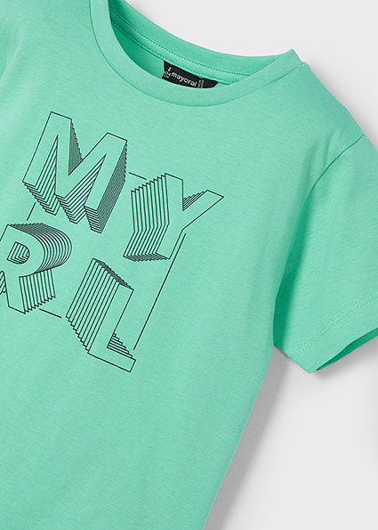 Mayoral Boys Aqua T-Shirt 170