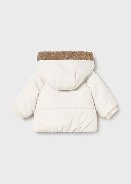 Mayoral Baby Boy Beige Reversible Coat 2410