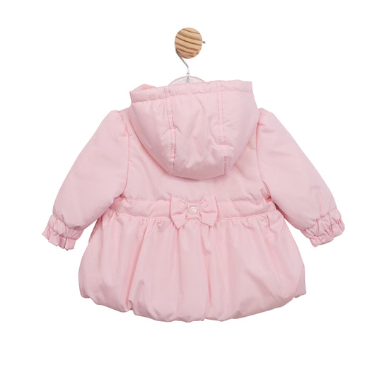 Mintini Baby Girl Pink Bow Jacket 6877