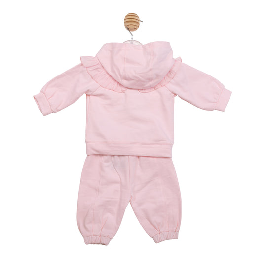 PRE ORDER Mintini Baby Girls Pink 3 Piece Tracksuit 7101
