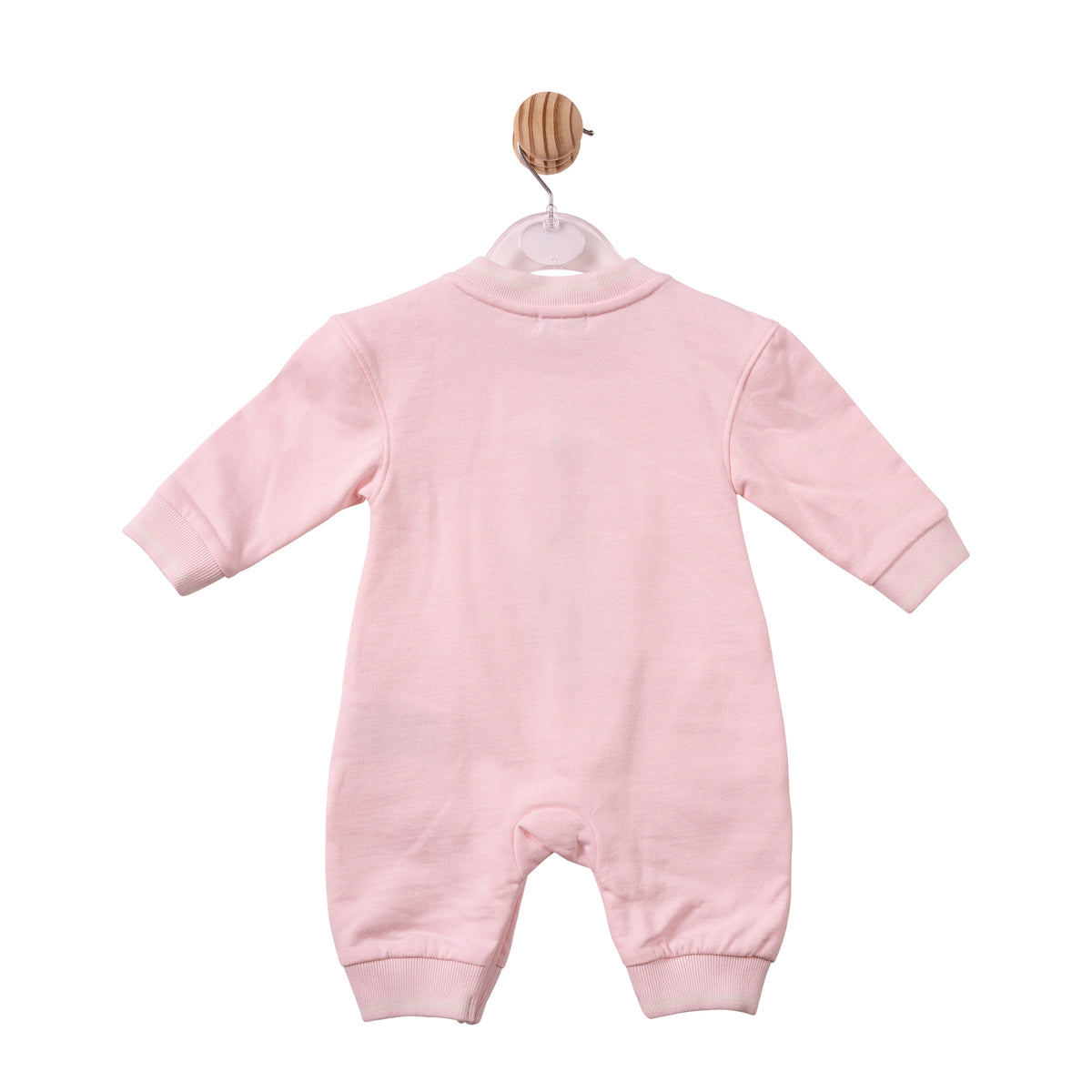 Mintini Baby Girl Pink Bear Romper 7428