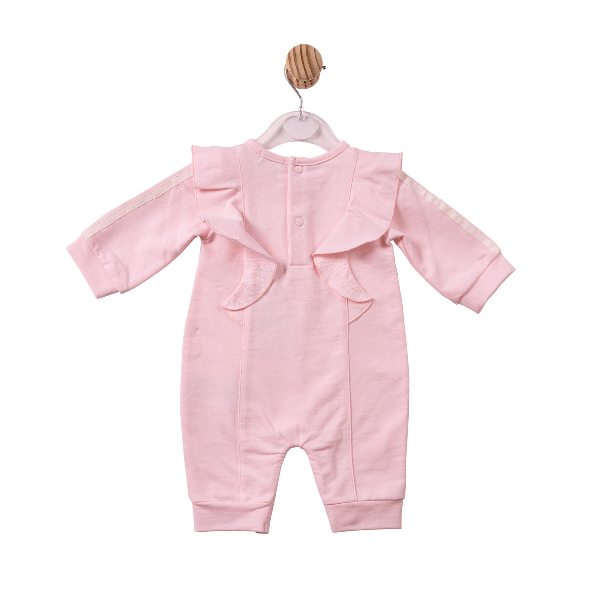 Mintini Baby Girl Pink Frill Romper 7507