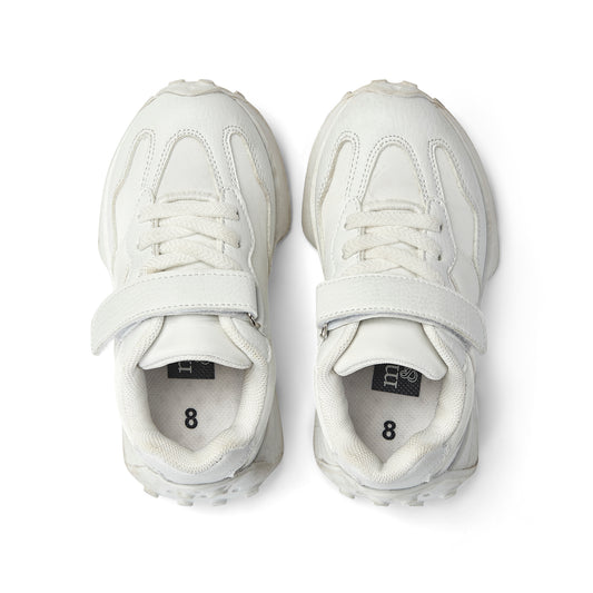 Mitch & Son Boys White Trainer 514