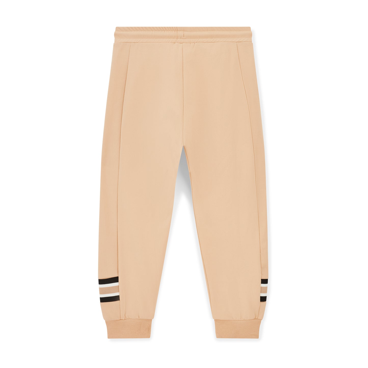 Mitch & Son Boys Beige Embossed Crewneck Tracksuit Luis