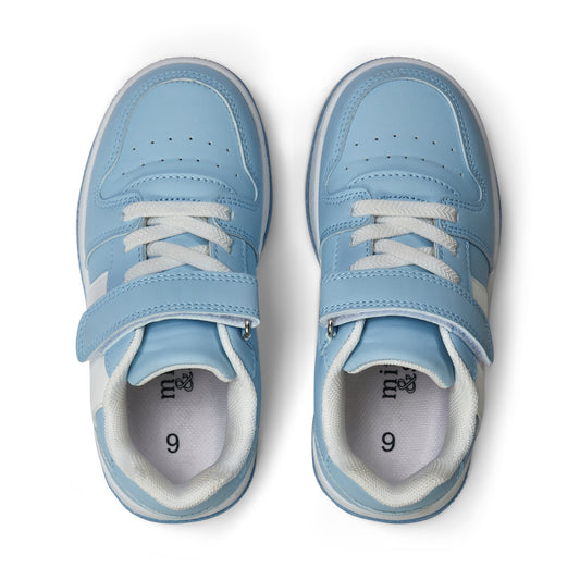 Mitch & Son Blue Velcro Trainer Jump Low
