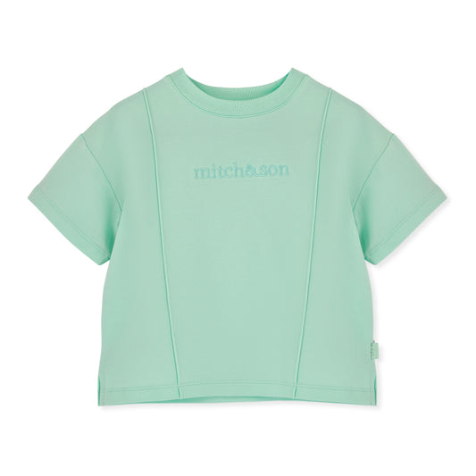 PRE ORDER Mitch & Son Mint Sweat Short Set Orlando