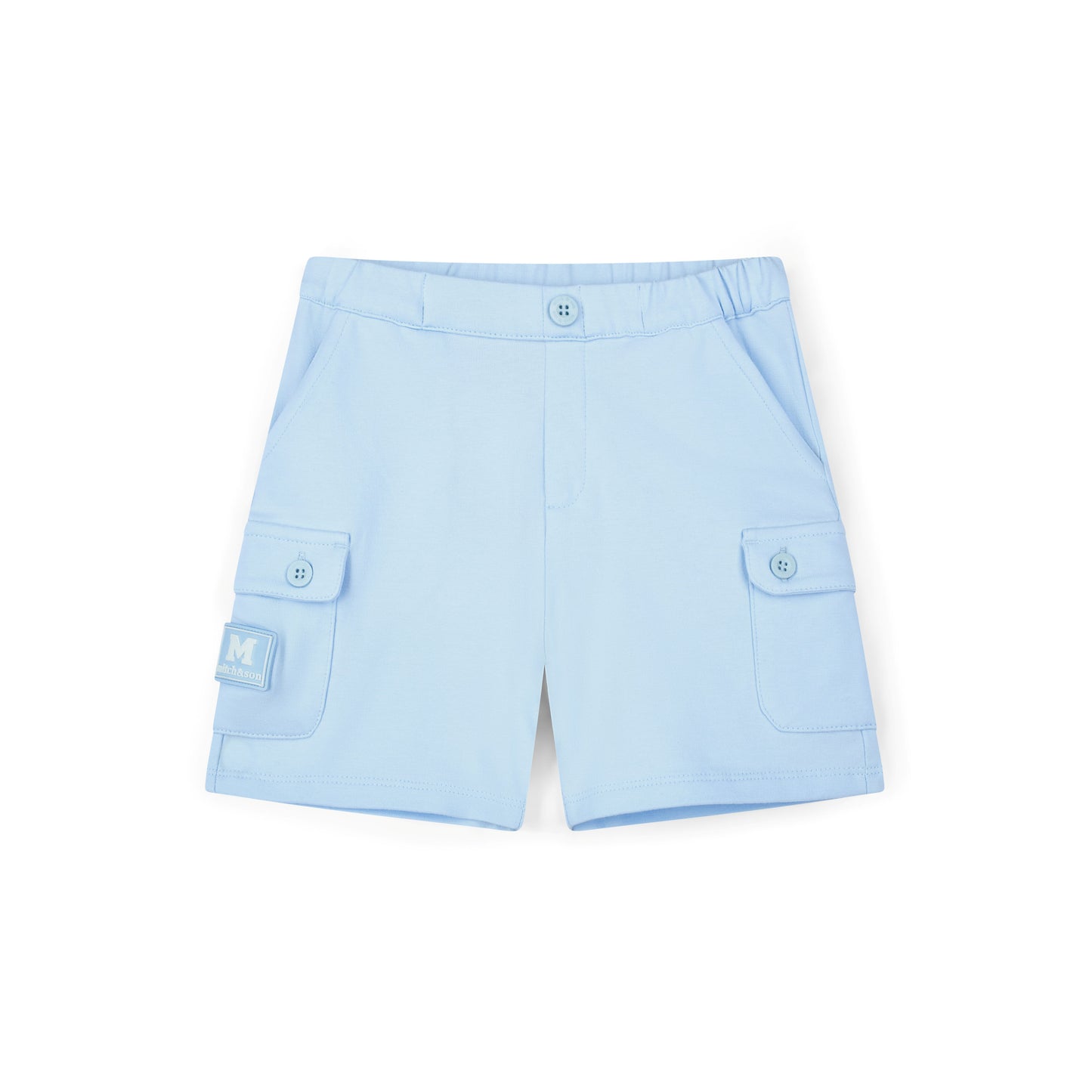 PRE ORDER Mitch & Son Blue Polo Short Set Oakland