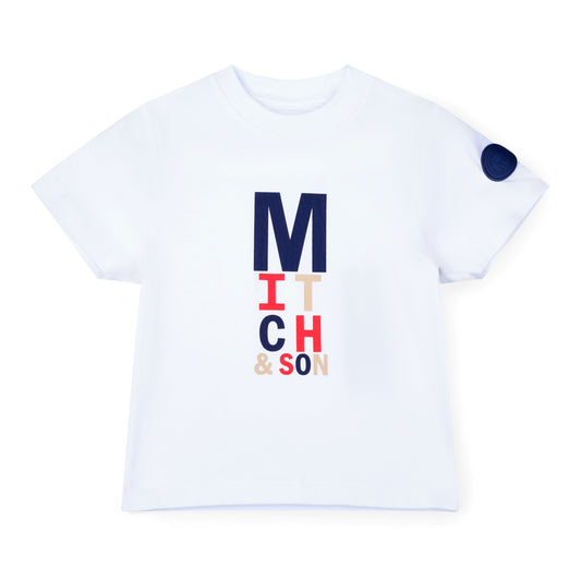 PRE ORDER Mitch & Son Red & White Cargo Short Set Parker