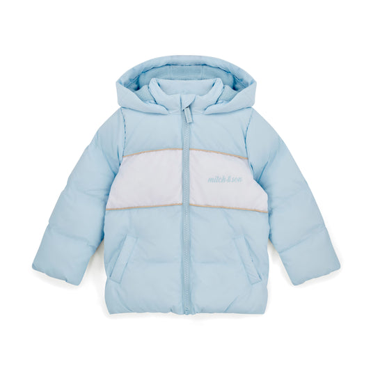 PRE ORDER Mitch & Son Blue Fur Hood Jacket Steven