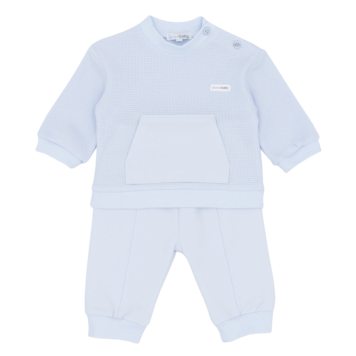 Light blue baby boy outfi. new season blues baby kidswear glasgow