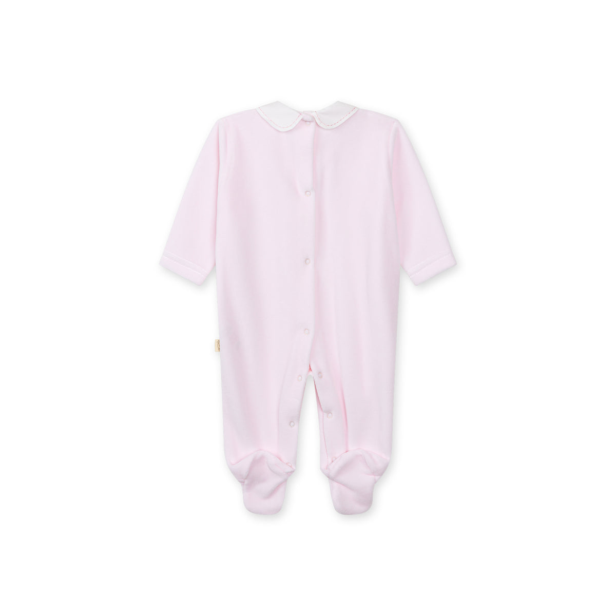 PRE ORDER Baby Gi Pink Velour Rocking Horse Babygrow RH50
