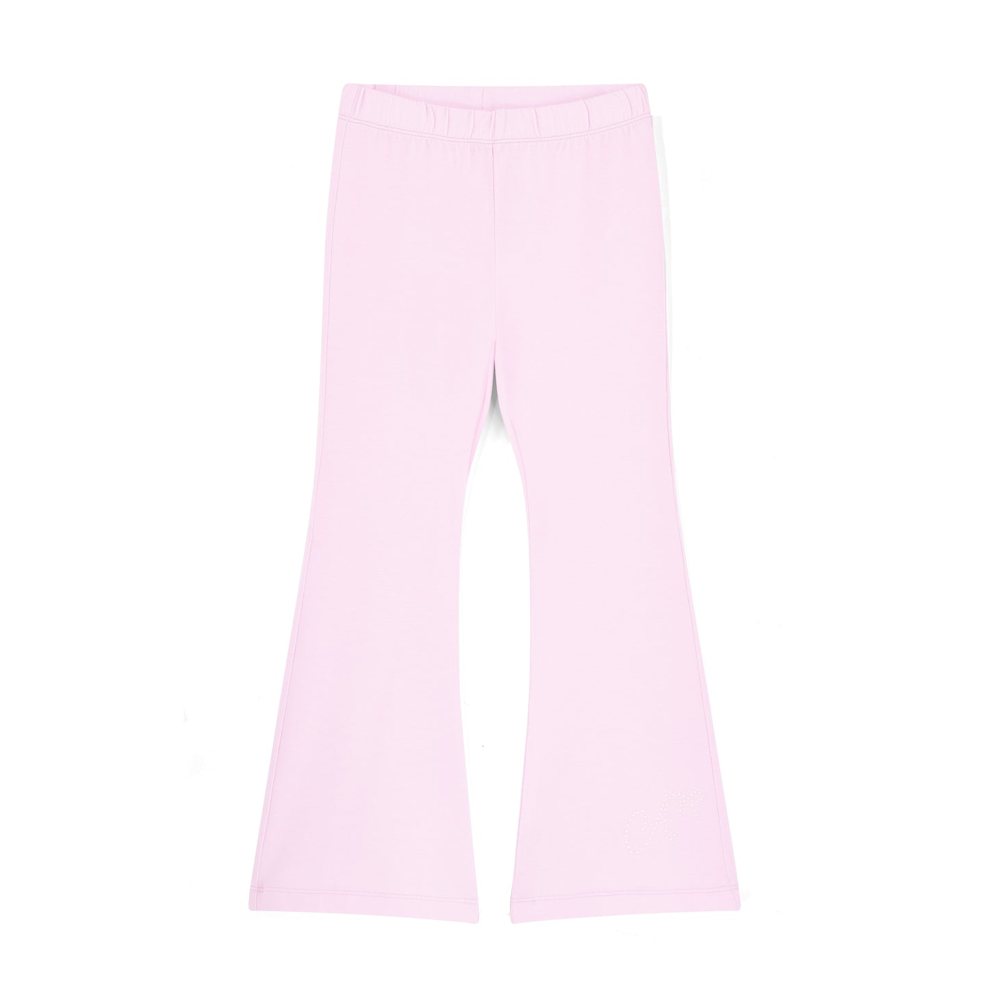 PRE ORDER ADee Pink Pearl Bow Flared Legging Set Samantha