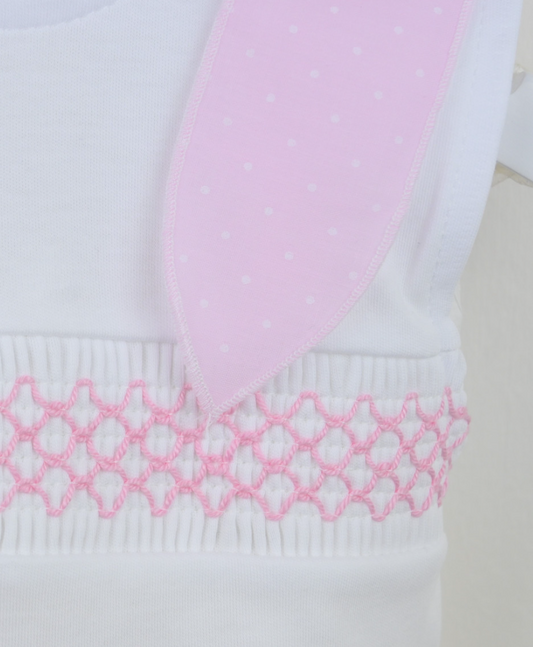 Pex Baby Girls Pink Bow Frill Pant Set Pippa