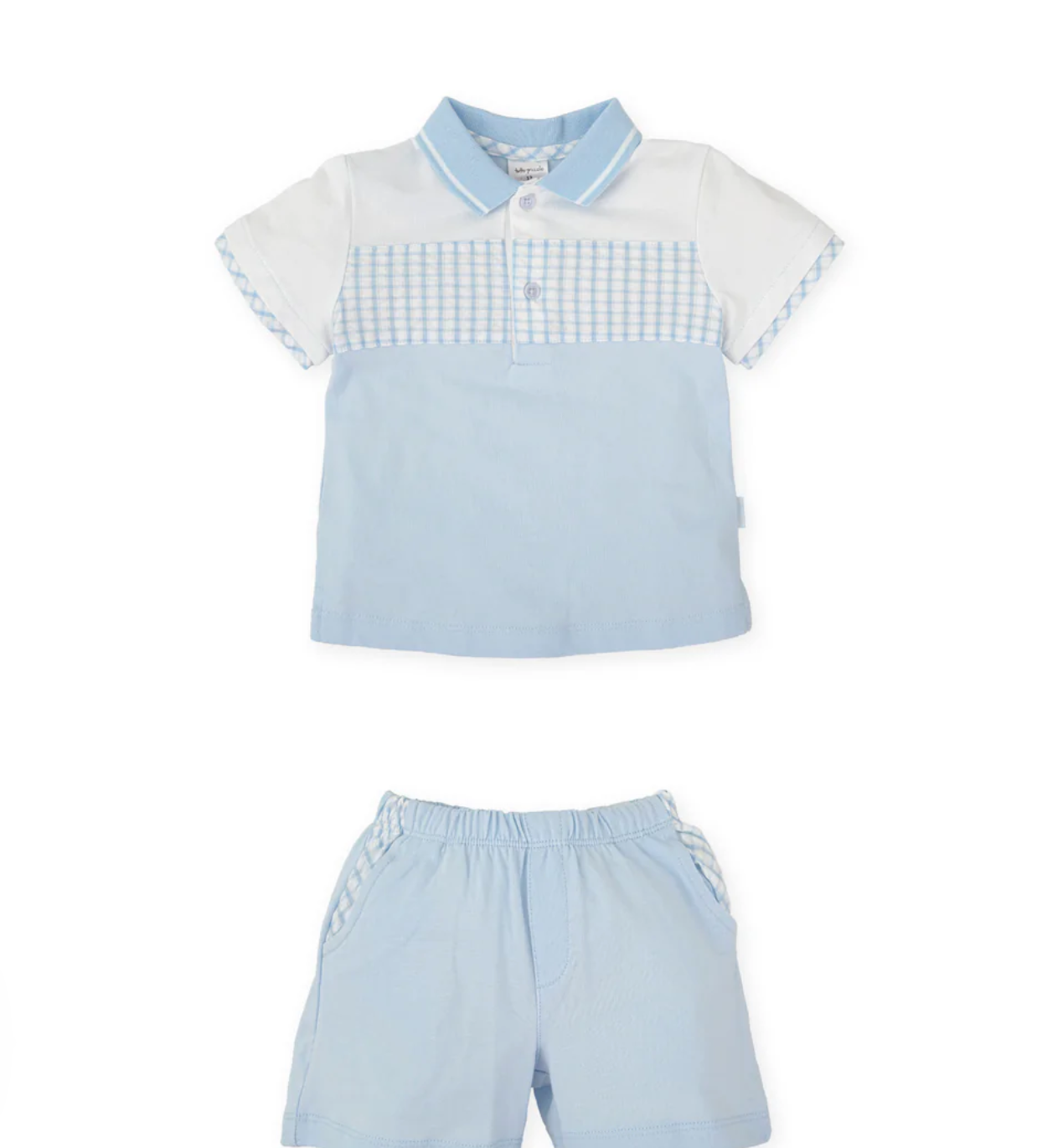 Tutto Piccolo Baby Boy Blue Two Piece Set 2716