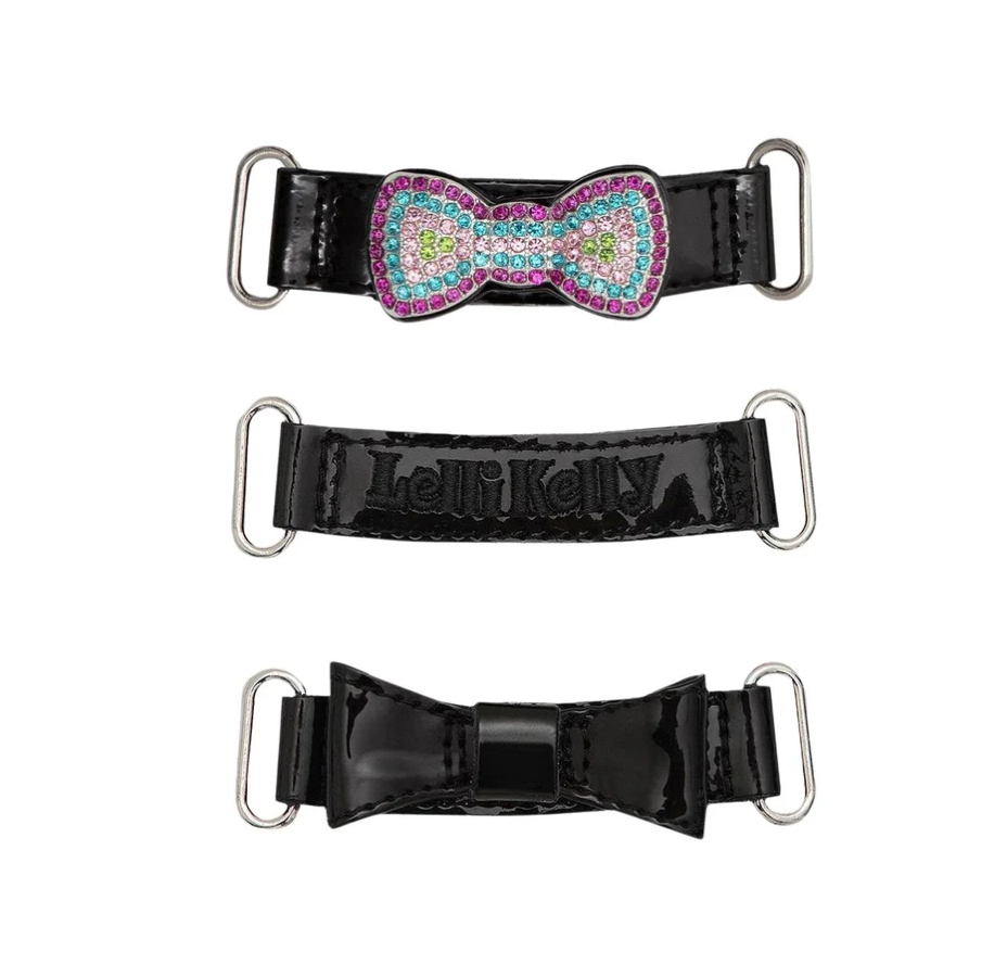 Lelli Kelly Navy Patent Sparkle Bow School Shoe Erin