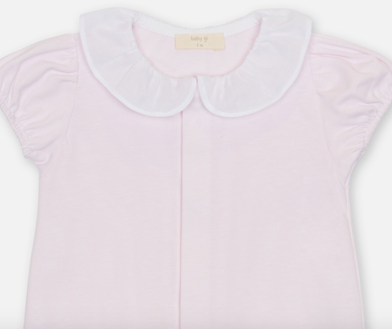 Baby Gi Girls Pink Butterfly Romper BT46G