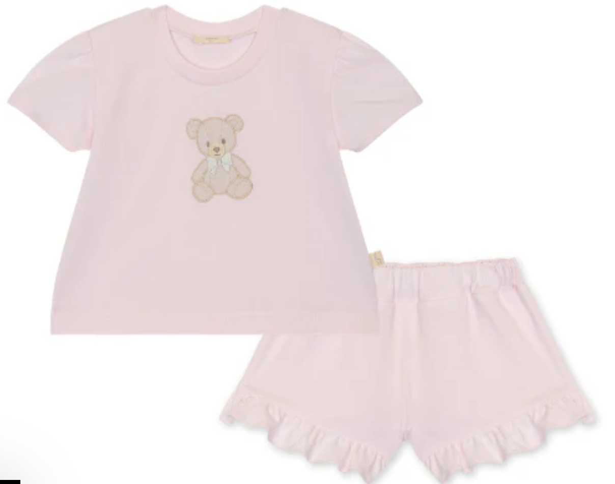 Baby Gi Pink Teddy & Me Short Set - TM70B