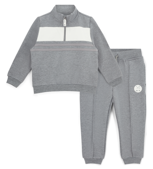 PRE ORDER Mitch & Son Grey Quarter Zip Tracksuit Tyler