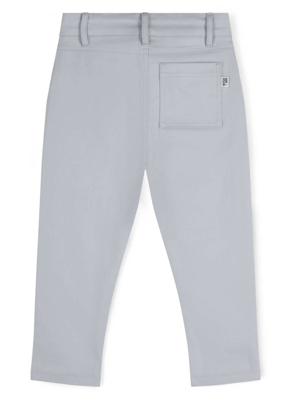 PRE ORDER Mitch & Son Grey Twill Smart Trouser Trace