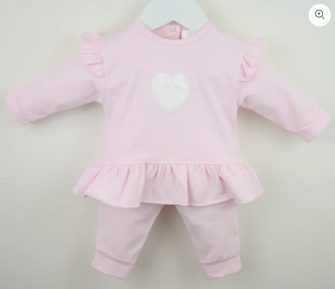 PRE ORDER Pex Girls Pink Loveheart Legging Set Portia