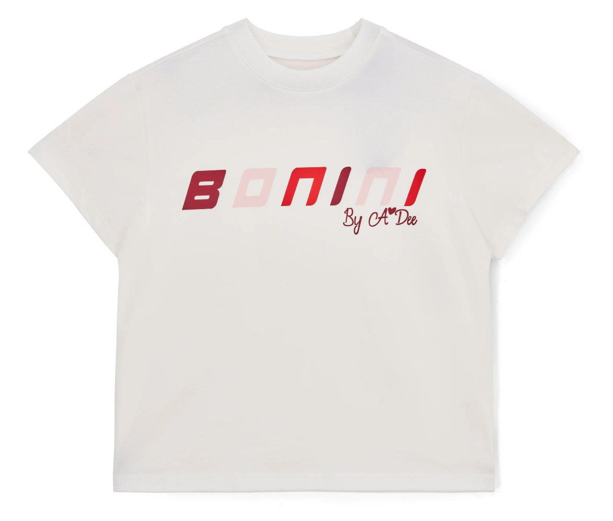 PRE ORDER Bonini Girls White Oversized T-Shirt Dynamic