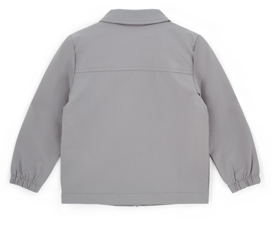 PRE ORDER Mitch & Son Grey Nylon Shacket Thiago